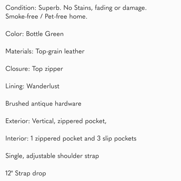 Hobo Leather Bag "Marley" and Matching "Linn" Wallet Bottle Green Color - Picture 3 of 7